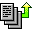 document, upload, Ascend, File, Up, increase, Ascending, rise, Text Silver icon
