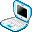 off, Blueberry, Ibook Icon