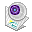 isee, grape Black icon