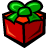 gift, present Black icon