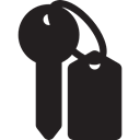 password, Door Key, Access, keyword, Doors, Keys Black icon