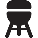 Barbacue, Cooking, outdoor, Cook, food, grilled, tool Black icon