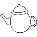 tea, drinks, food, Teas, old, hot drink Black icon