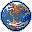 globe, world, planet, earth SteelBlue icon