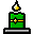 Candle Black icon