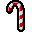Candy, Cane Black icon