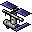 space, station Black icon