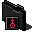 uranus, Folder Black icon
