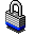 padlock Black icon