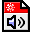 sound, document, voice, paper, File WhiteSmoke icon