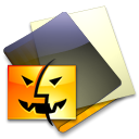 system, Folder DimGray icon