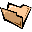 manilla, Folder Black icon