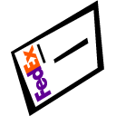 fedex Black icon