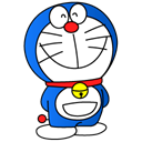 doraemon Black icon