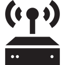 Wireless Internet, technology, internet connection, Connections, Wireless Connectivity, Wifi Signal Black icon