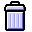 recycle bin, Trash, Empty, Blank Icon