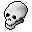 skull Black icon
