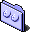 Folder, nude Lavender icon