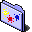 Folder, splat Lavender icon