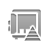 Box, open, pyramid, safety DarkGray icon