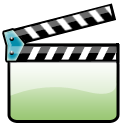 film, movie, video DarkSeaGreen icon