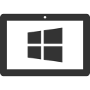 window, Tablet DarkSlateGray icon