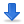 Blue, Down, Arrow RoyalBlue icon