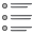 unordered, list, listing Icon