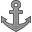 Anchor DimGray icon