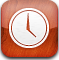 Alarm, alarm clock, Clock, history, time Firebrick icon