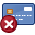 check out, Del, Credit card, remove, card, delete, Front, payment, pay SteelBlue icon