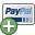 Credit card, check out, plus, Service, Add, paypal, pay, payment Gray icon