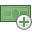 single, Add, payment, pay, Currency, coin, Money, Cash, check out, plus, Credit card DarkSeaGreen icon