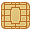 gold, Credit card, card, check out, Chip, payment, pay Chocolate icon