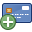 payment, plus, check out, Add, card, Front, Credit card, pay Icon