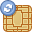 Chip, share, payment, pay, card, check out, Credit card, gold Chocolate icon