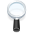 magnifying glass, Find, search, zoom, seek Black icon