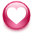 love, valentine, Favorite, Heart, pink Icon