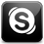 Skype DimGray icon