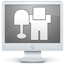 Digg, screen, Social, Computer, Display, monitor Gainsboro icon