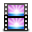 Clip, video, film, movie, Alt Icon