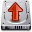 increase, disc, rise, save, Disk, Del, upload, Arrow, Up, Ascend, remove, Ascending, delete Icon