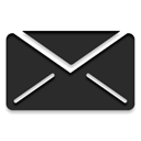 envelop, Closed, Email, Message, Letter, mail Black icon
