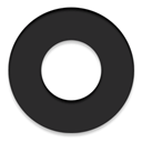 round, Circle Black icon