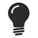 tip, bulb, Energy, hint Black icon