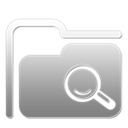 search, seek, Find, Folder Black icon