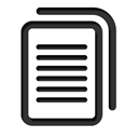 File, document, Text, Defult Black icon