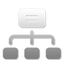 network Black icon