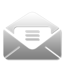 Email, Letter, envelop, Message, mail Black icon