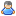 Human, user, people, Account, profile, mature CornflowerBlue icon